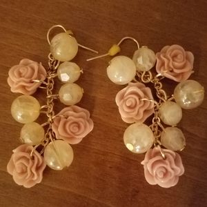 Rose Dangle Earrings